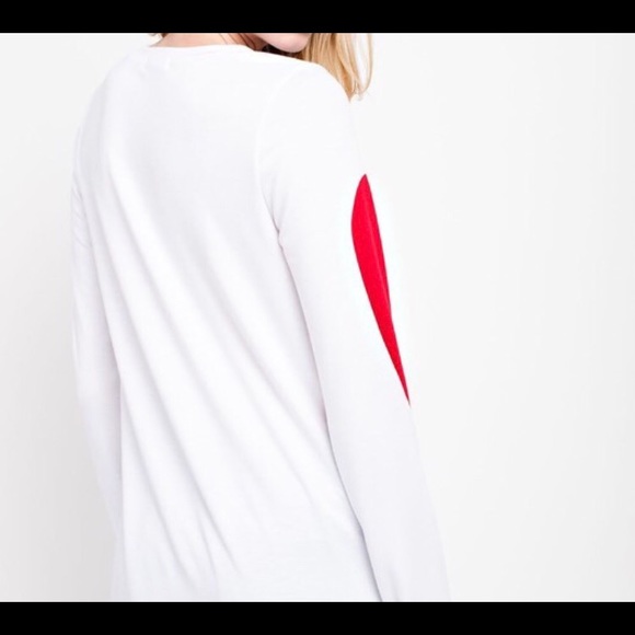 Last One! ❤️ Cute Valentines Day Heart Print Top - Picture 4 of 6